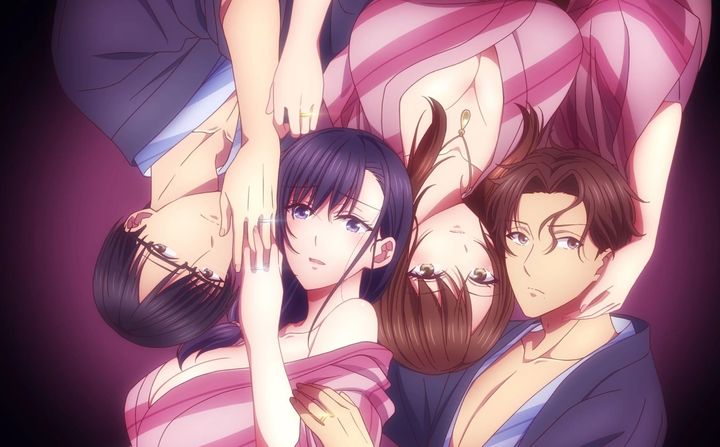 Fuufu Koukan: Modorenai Yoru Backdrop