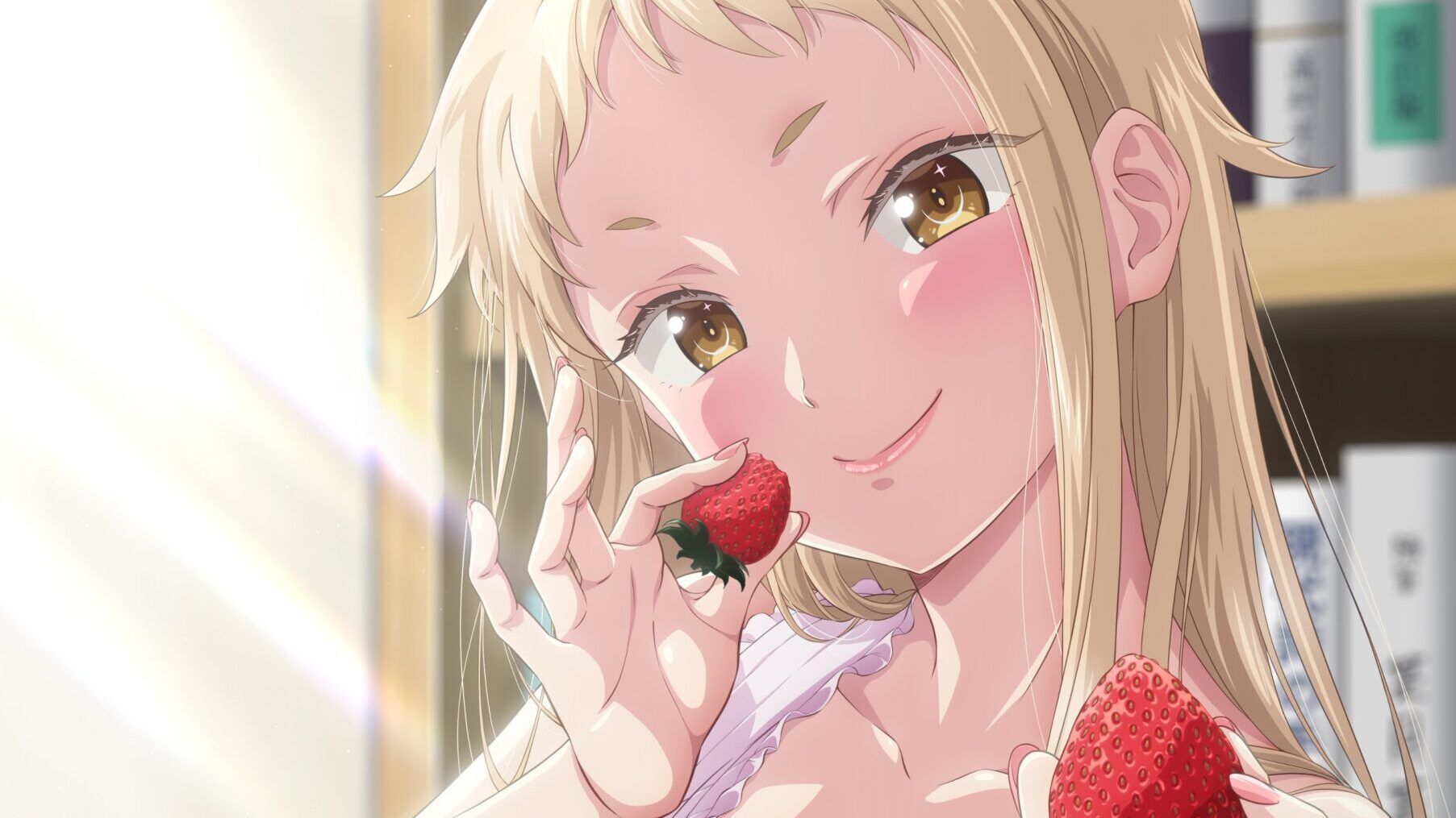 Ichigo Aika: Zatsu de Namaiki na Imouto to Warikirenai Ani Backdrop